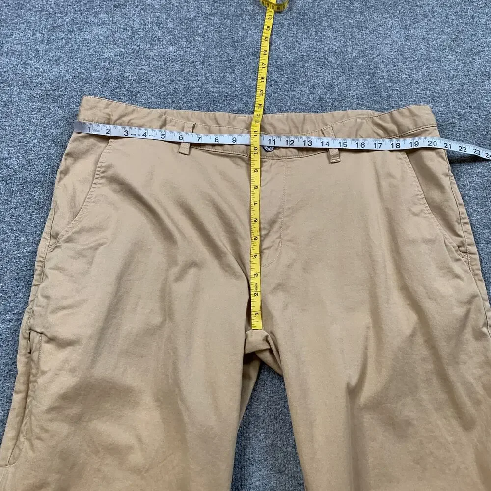 The North Face Pants Mens 40 Scone Cotton Stretch Flat Front Chino Straight Leg